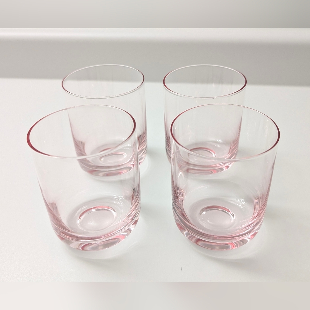 Pink Drinking Glasses